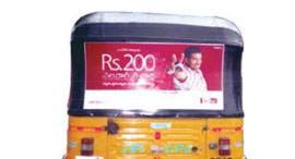 Auto-Rickshaw Advertisement